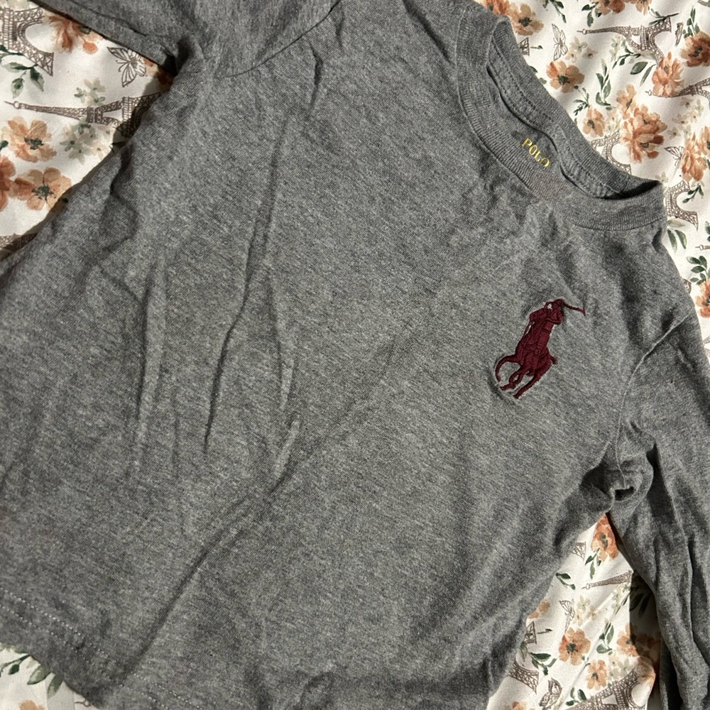 Polo by Ralph Lauren Blue Long Sleeve Tee 2T
